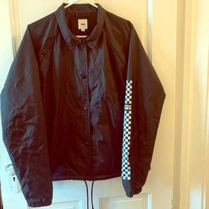 (SOLD kaylaalger16) Vans Checkerboard Windbreaker